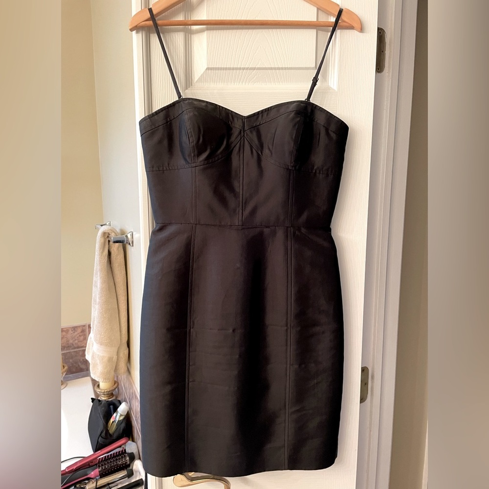 Sexy mini corset black dress!